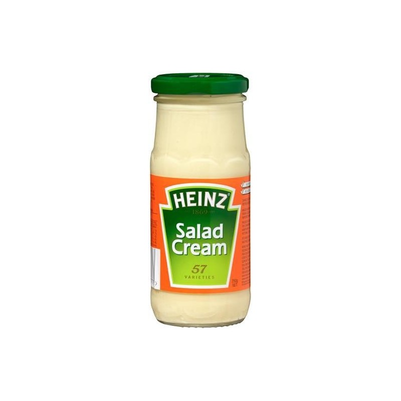HEINZ ENGLISH STYLE SALAD CREAM 250GM HEINZ ENGLISH STYLE SALAD CREAM 250GM