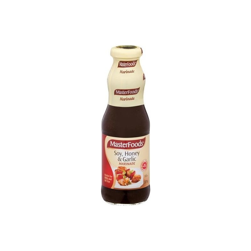 HONEY SOY & GARLIC MARINADE 375g HONEY SOY & GARLIC MARINADE 375g