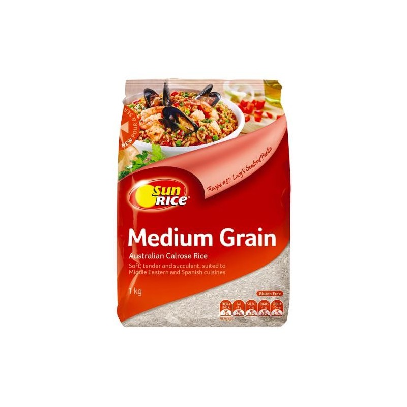MEDIUM GRAIN WHITE RICE 1KG MEDIUM GRAIN WHITE RICE 1KG