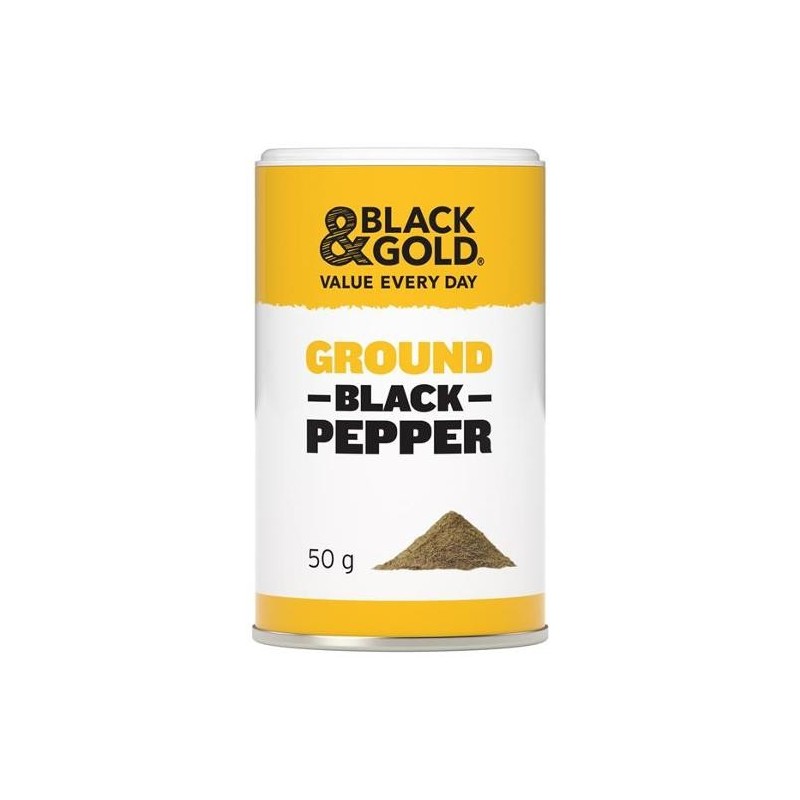 GROUND BLACK PEPPER 50GM GROUND BLACK PEPPER 50GM