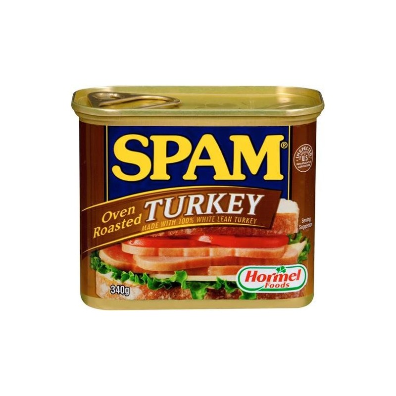 SPAM OVEN ROASTED TURKEY 340GM SPAM OVEN ROASTED TURKEY 340GM