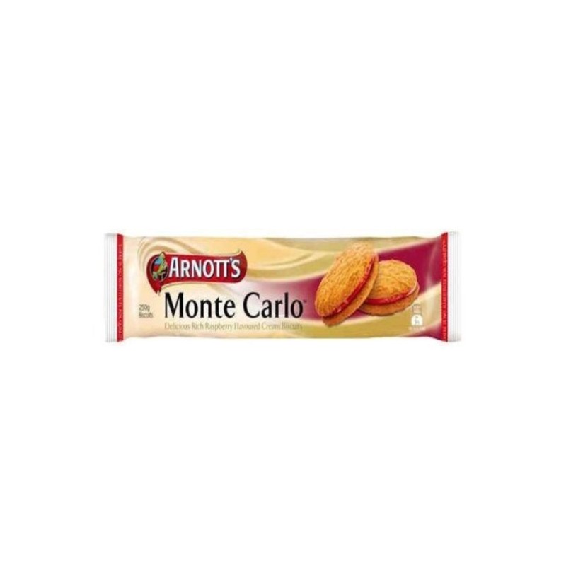 BISCUITS MONTE CARLO ORIGINAL 250GM BISCUITS MONTE CARLO ORIGINAL 250GM