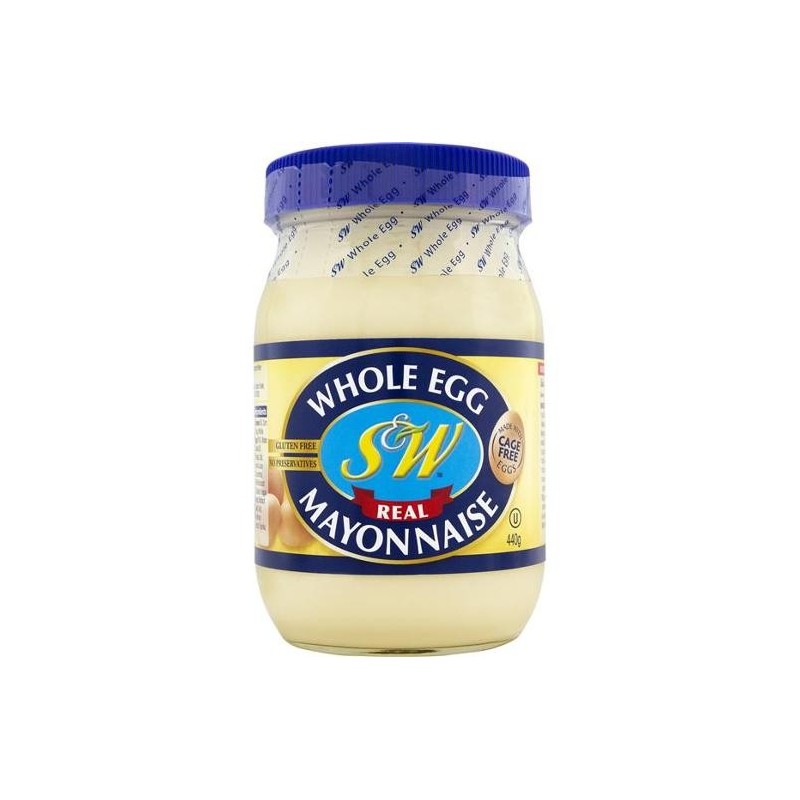WHOLE EGG MAYONNAISE 440GM WHOLE EGG MAYONNAISE 440GM