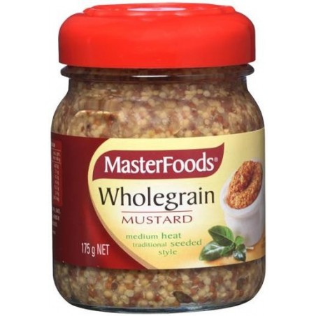 WHOLEGRAIN MUSTARD 175GM