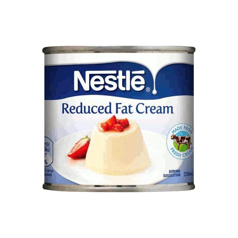 REDUCED FAT CREAM 250ML REDUCED FAT CREAM 250ML