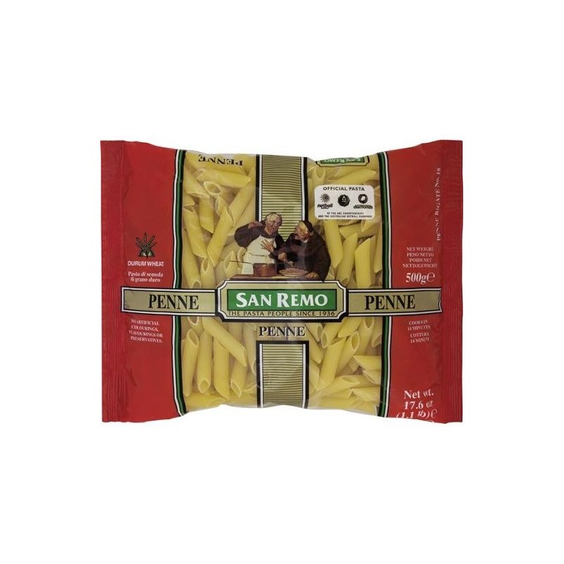 PENNE No 18 500GM PENNE No 18 500GM