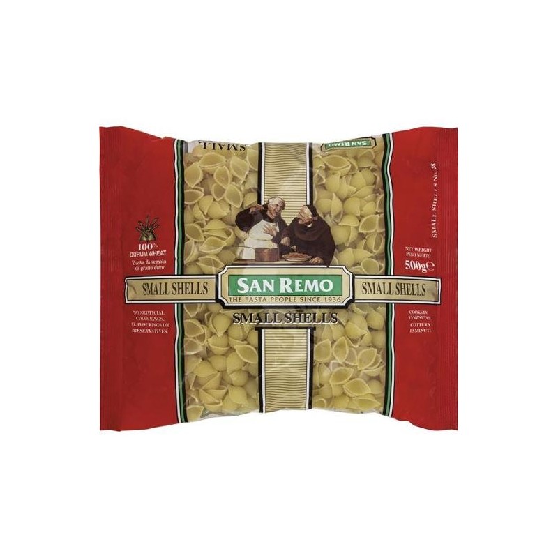 SMALL SHELLS No 28 500GM SMALL SHELLS No 28 500GM