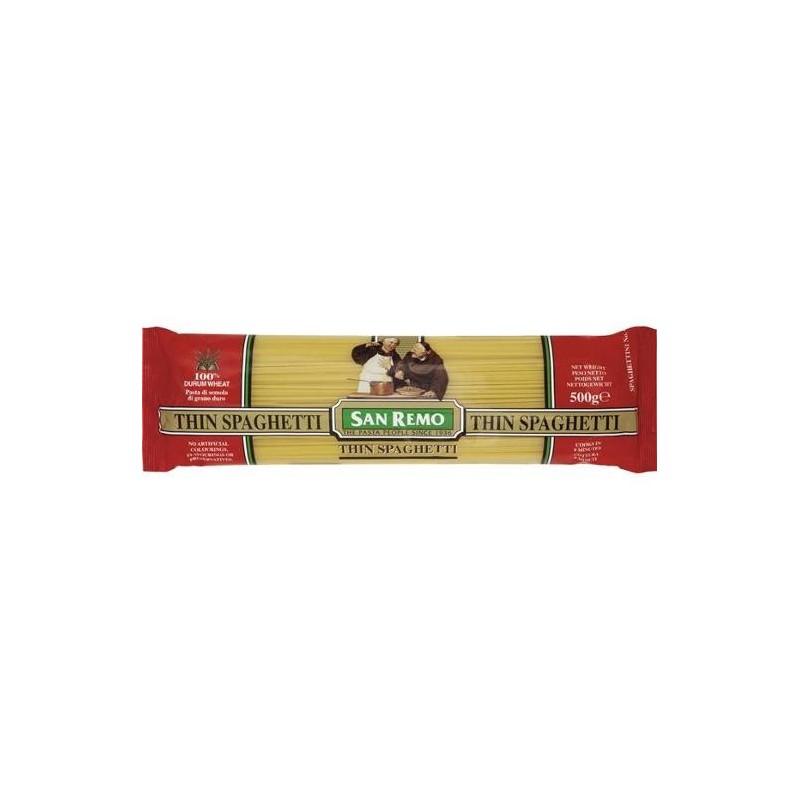 THIN SPAGHETTI No 4 500GM THIN SPAGHETTI No 4 500GM
