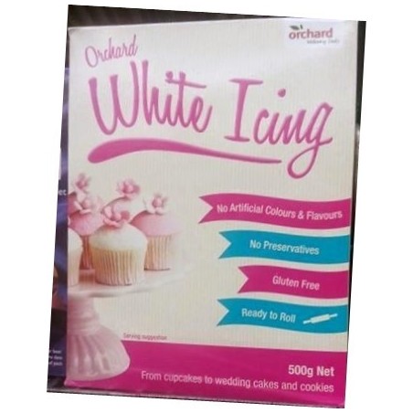 ORCHARD WHITE ICING 500 gm