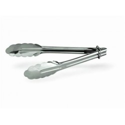 STAINLESS STEEL UTILITY TONGS 400MM