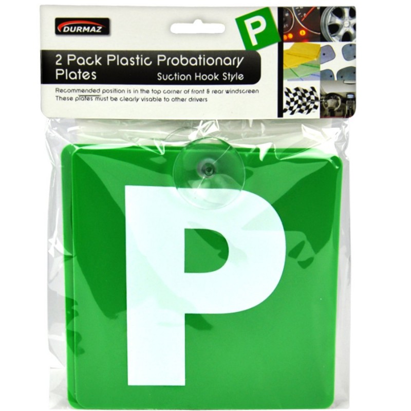 VIC WA GREEN P PLATES 1PK VIC WA GREEN P PLATES 1PK