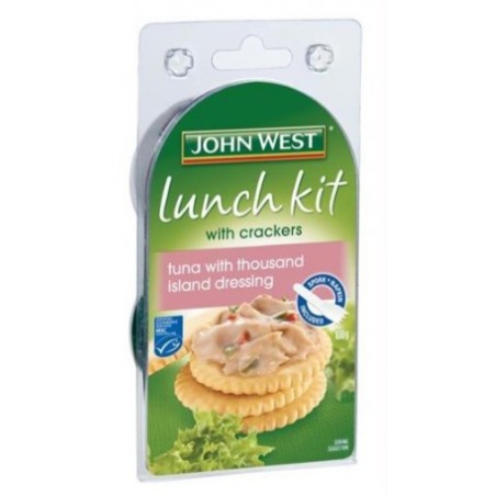 TUNA IN THOUSAND ISLAND DRESSING LUNCH KIT 108GM