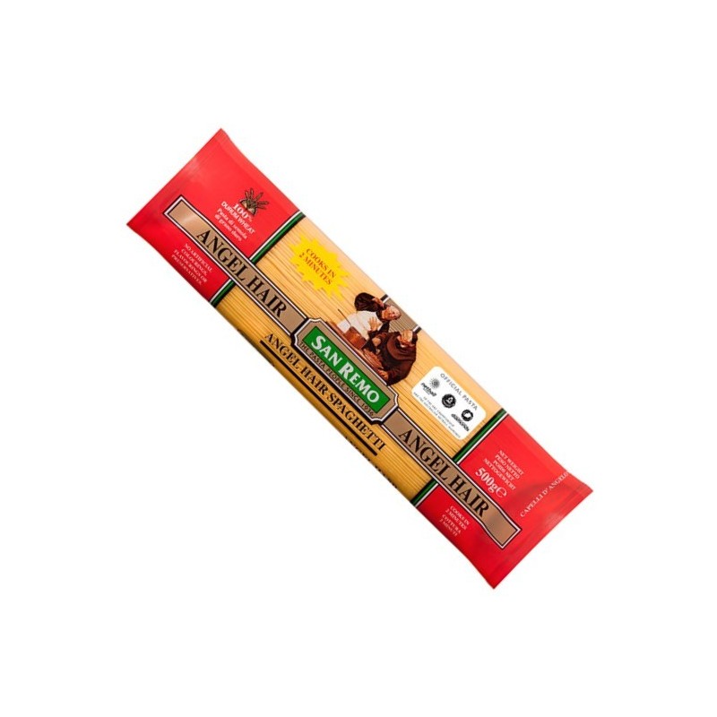 ANGEL HAIR SPAGHETTI No 9 500GM ANGEL HAIR SPAGHETTI No 9 500GM