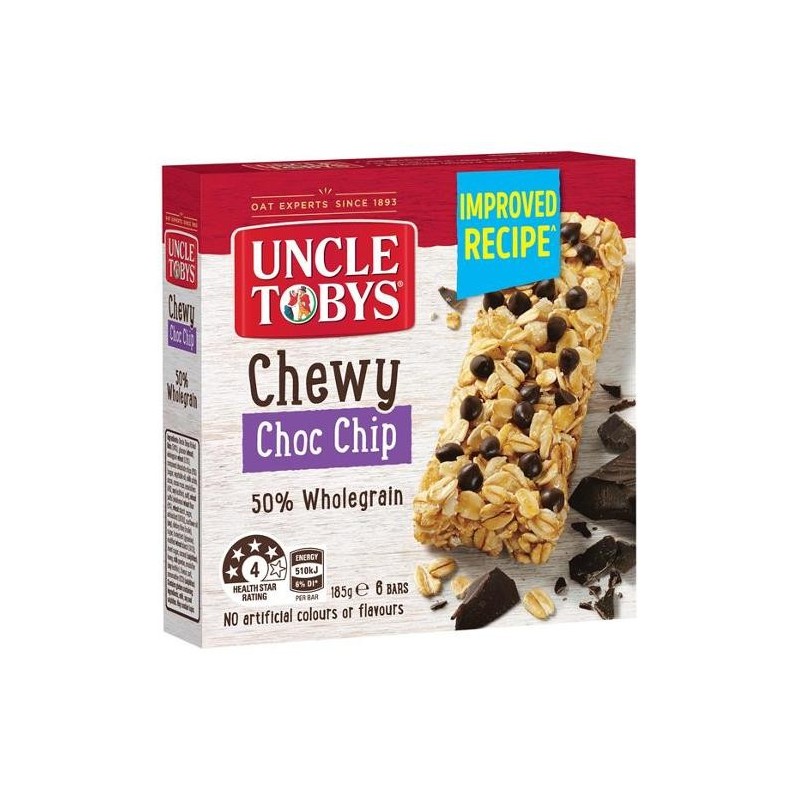 CHEWY CHOC CHIP 185g CHEWY CHOC CHIP 185g
