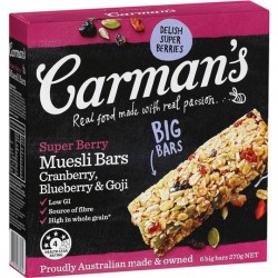 ALMOND, HAZELNUT, VANILLA MUESLI BARS 5PK 175GM