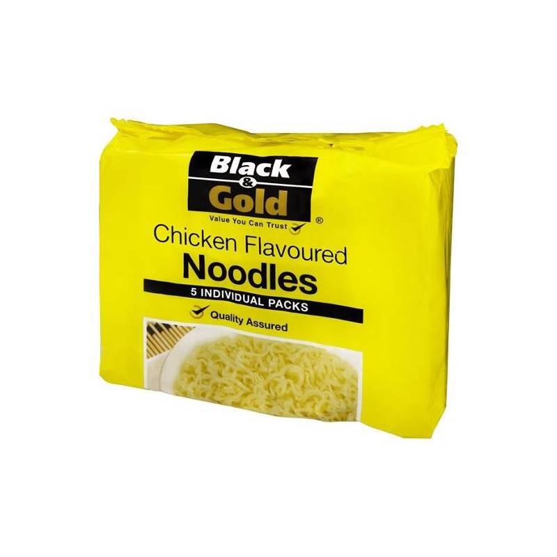 CHICKEN FLAVOURED NOODLES 5 PACK 85GM CHICKEN FLAVOURED NOODLES 5 PACK 85GM