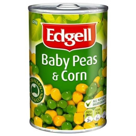 BABY PEAS & CORN 420GM