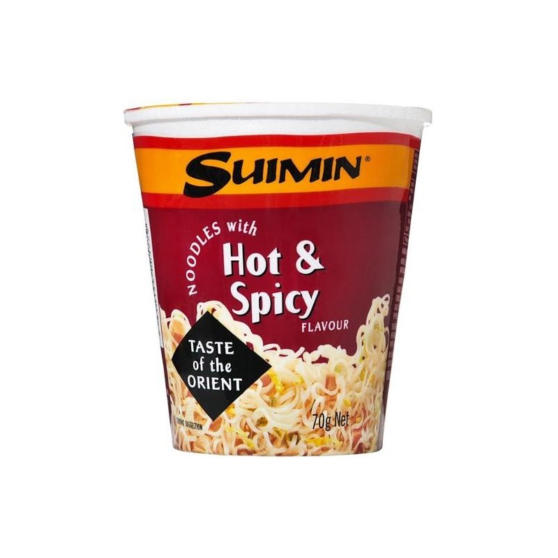 HOT and SPICY NOODLES 70GM HOT and SPICY NOODLES 70GM