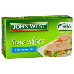TUNA SLICES IN SPRINGWATER 125G