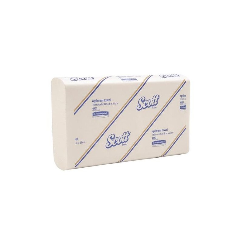 OPTIMUM PAPER TOWEL 4457 30.5CMx 21cm 150'S OPTIMUM PAPER TOWEL 4457 30.5CMx 21cm 150'S