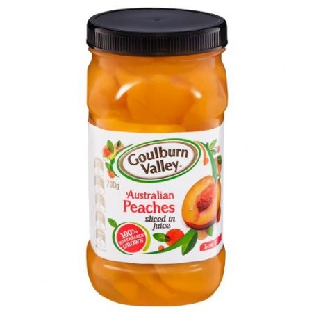 SLICED PEACHES 700GM