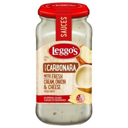 CARBONARA PASTA SAUCE 490GM