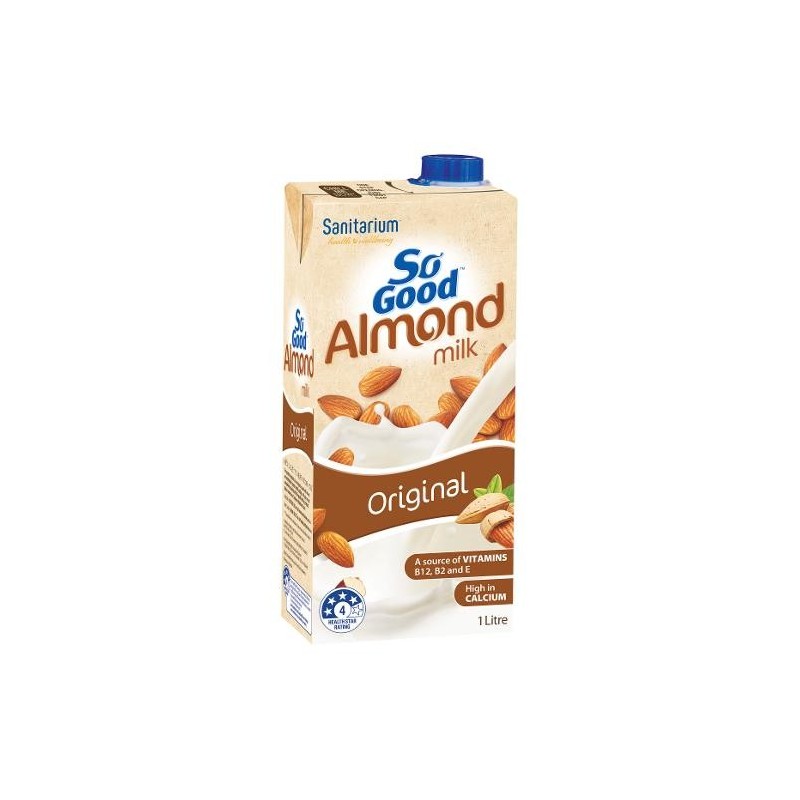 SO GOOD ALMOND MILK UHT 1L SO GOOD ALMOND MILK UHT 1L
