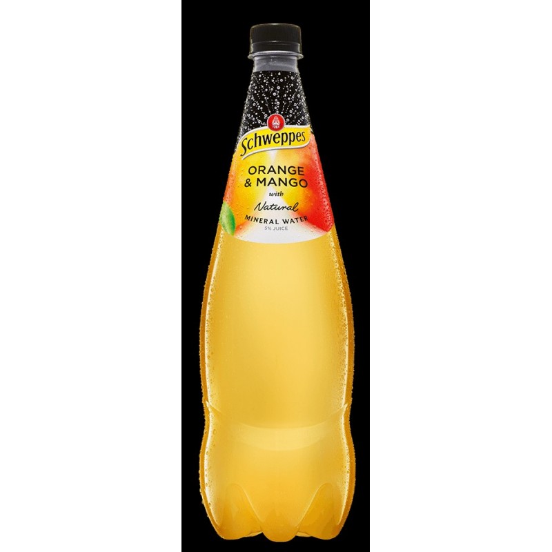 ORANGE AND MANGO MINERAL WATER 1.25L ORANGE AND MANGO MINERAL WATER 1.25L