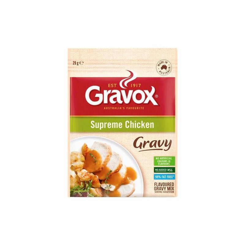 GRAVY MIX SACHEL SUPREME CHICKEN 29GM GRAVY MIX SACHEL SUPREME CHICKEN 29GM