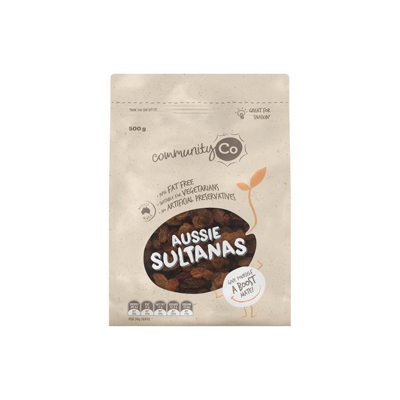 SULTANAS 500GM SULTANAS 500GM