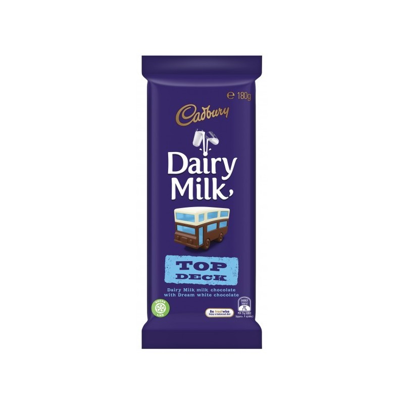 TOP DECK CHOCOLATE 200GM TOP DECK CHOCOLATE 200GM