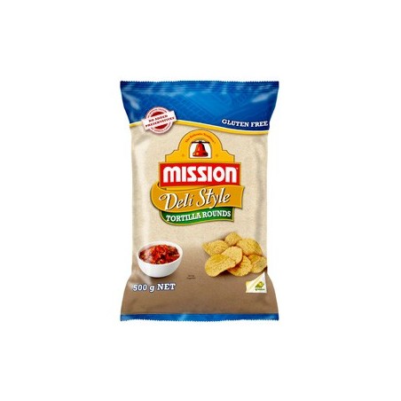 CORN CHIPS DELI ROUND 500GM