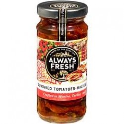 SUNDRIED TOMATO HALVES 220GM