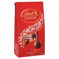 LINDOR MILK CHOCOLATE SHARE BAG 125GM