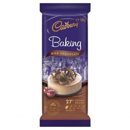 MILK BAKING CHOCOLATE 180GM
