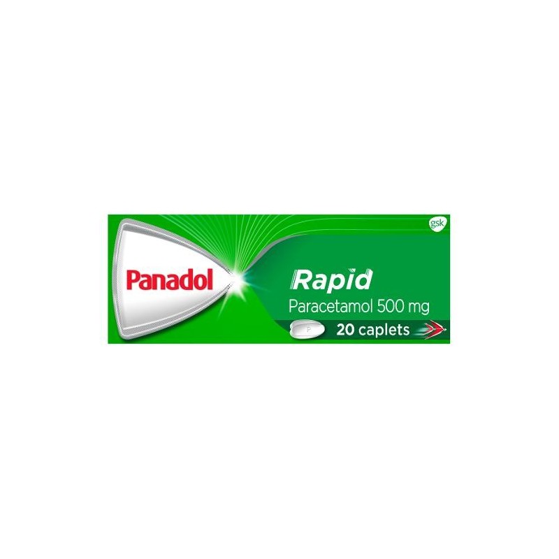 PANADOL CAPLETS RAPID 20S PANADOL CAPLETS RAPID 20S