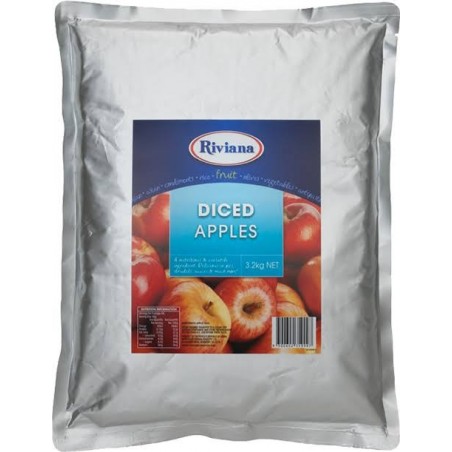 APPLE DICED POUCH 3.2KG