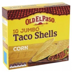 TACO SHELLS JUMBO 190GM