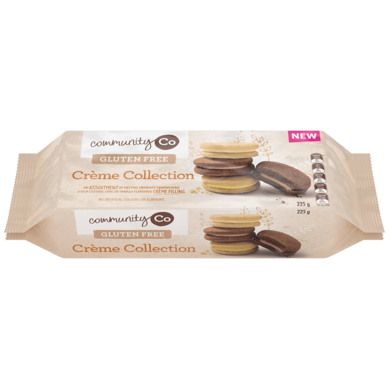 GLUTEN FREE CREME COLLECTION BISCUITS 255GM GLUTEN FREE CREME COLLECTION BISCUITS 255GM