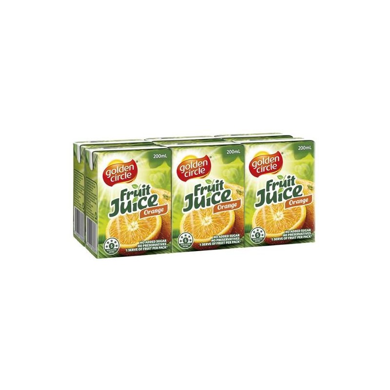 ORANGE JUICE 6X200ML ORANGE JUICE 6X200ML