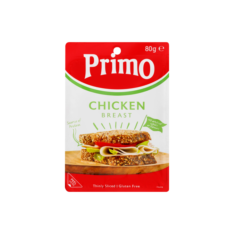 CHICKEN BREAST SHAVED 80GM CHICKEN BREAST SHAVED 80GM
