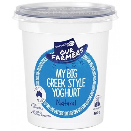 GREEK STYLE YOGHURT 500GM