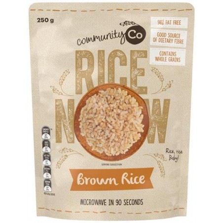 BROWN RICE MICROWAVEABLE 250GM