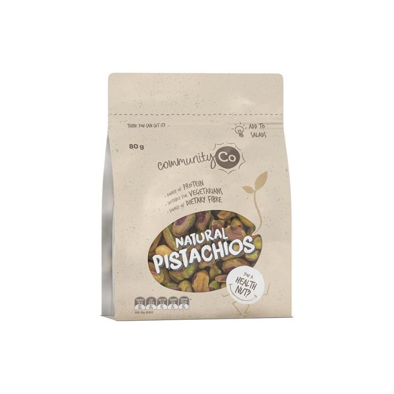 PISTACHIOS NATURAL RAW 80GM PISTACHIOS NATURAL RAW 80GM