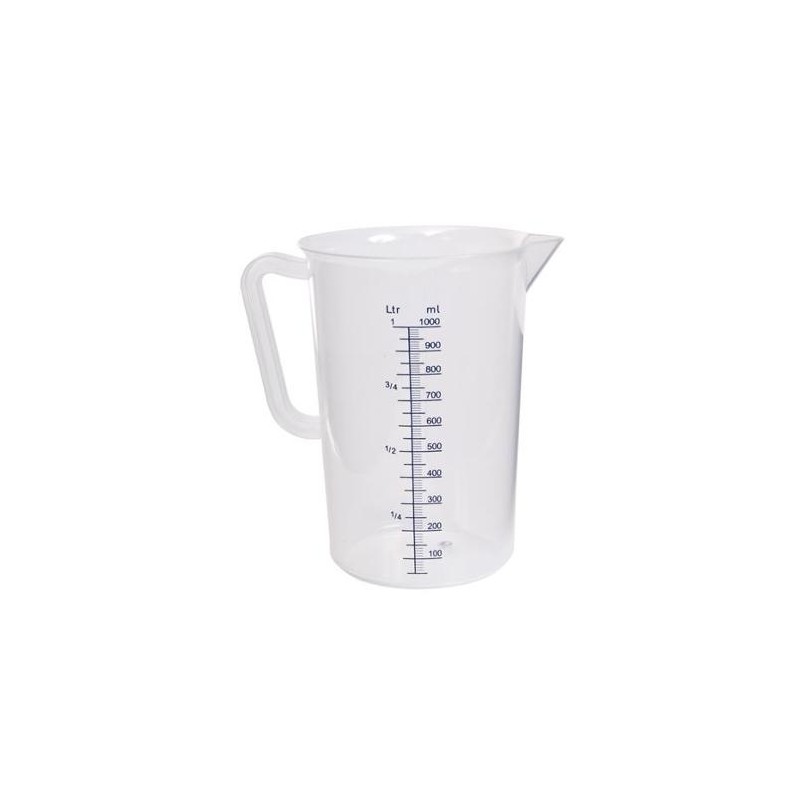 MEASURE JUG POLYPROPYLENE 1LT MEASURE JUG POLYPROPYLENE 1LT