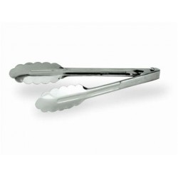 STAINLESS STEEL EXTRA HEAVY DUTY UTILITY TONGS C30060 250MM