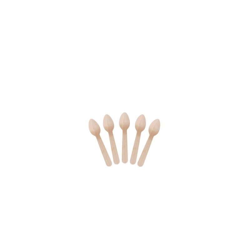 ENVIRO WOODEN TEASPOON 110MM 100S ENVIRO WOODEN TEASPOON 110MM 100S