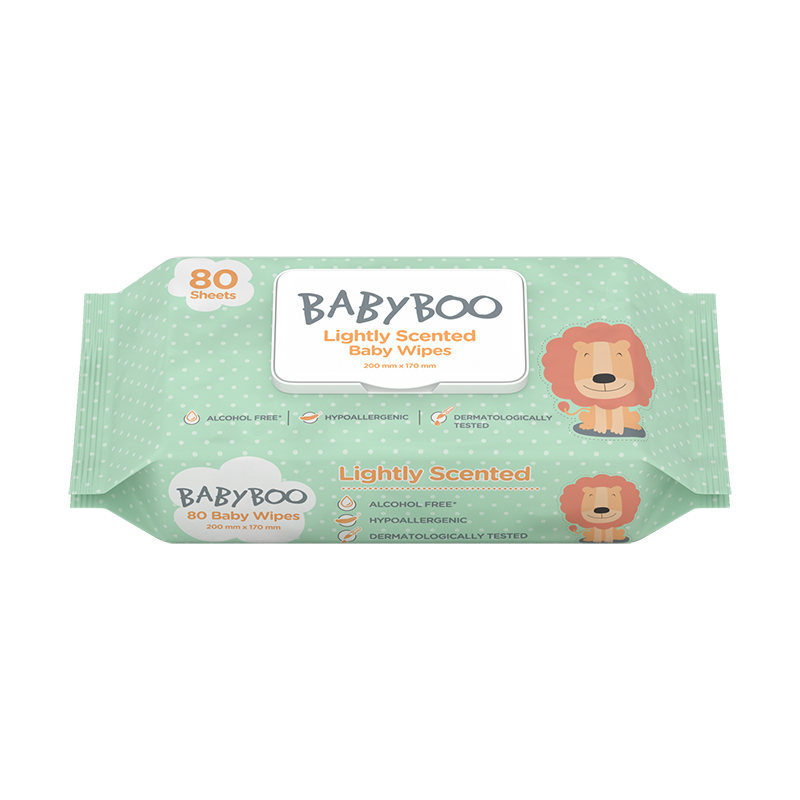 BABY WIPES LIGHTLY SCENTED 80PK
