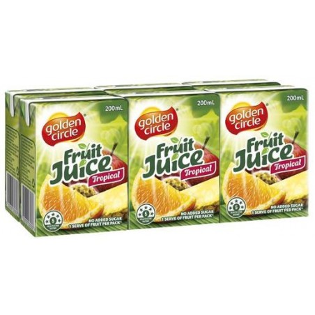 TROPICAL JUICE 6 PACK X 200ML