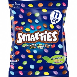 SMARTIES FUN SIZE PACK 11PK 127GM